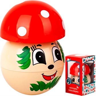 Неваляшка 6С-0019 Грибок 130мм 317-355