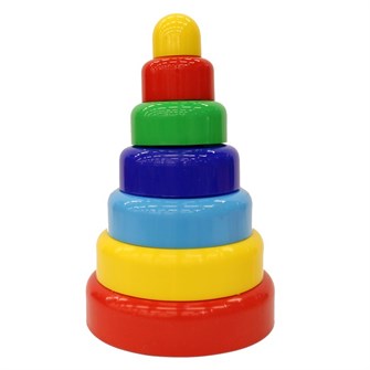 Пирамидка 26см. 7дет /Новокузнецк/ 218-949