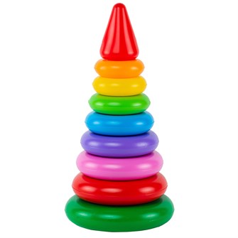 Пирамида с кольцами большая 1-401 218-894