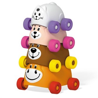 Пирамида Зверята-акробаты 01933 /8/ 319-689