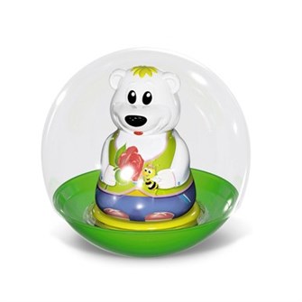 Погремушка неваляшка Мишка 01579 в пак. /9/ 317-035