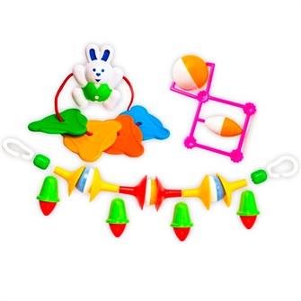 Набор погремушек №2 2С536 Аэлита /15/ 419-512