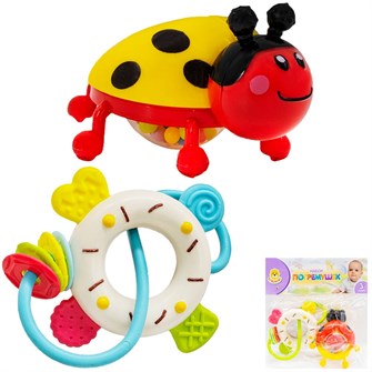 {{photo.Alt || photo.Description || 'Набор погремушек Levatoys 8395A-21YS в ассор. в пак.'}}