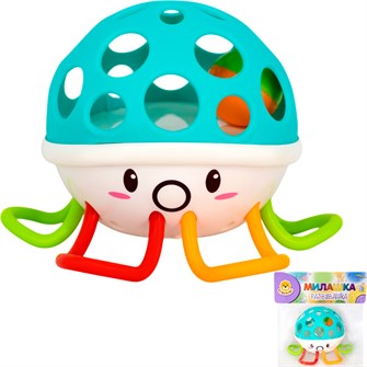 {{photo.Alt || photo.Description || 'Игрушка развивающая Levatoys MKJH101 Осьминожка на бат в пак.'}}