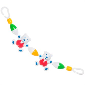 Погремушка подвеска для кроватки Мишки 2с310 Аэлита /50/ 117-306