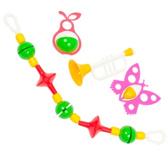 Набор погремушек Радужные сны 2С348 Аэлита /20/ 118-072