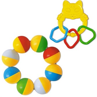 Набор погремушек подарочный №6 01586 /30/ 317-190