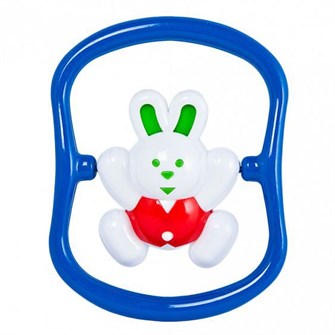 Погремушка Зайка-ушастик 2с419 Аэлита /80/ 217-830