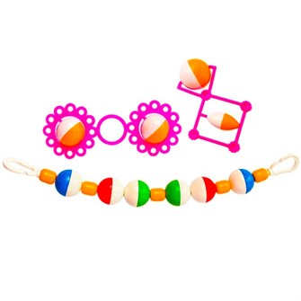 Набор погремушек №3 2С537 Аэлита /15/ 419-513