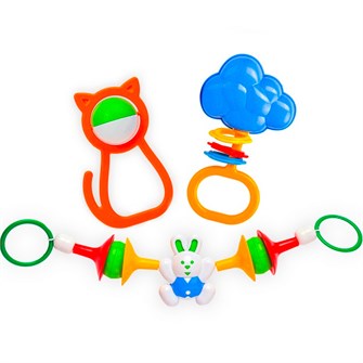 Набор погремушек подарочный №4 2С533 Аэлита /15/ 419-509