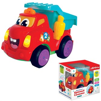 Игрушка музыкальная Красный Самосвал 4630027291769 222-708