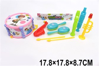 Набор музыкальных инструментов 333-5 в пак. 321-024