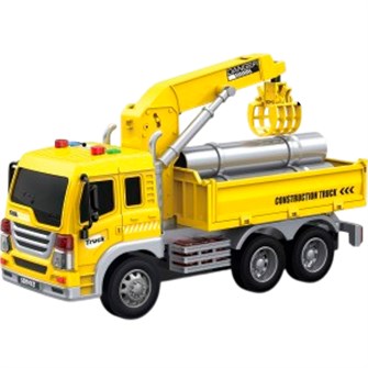 Машина на батарейках WY300C Спецтехника свет, звук в кор. 431-076