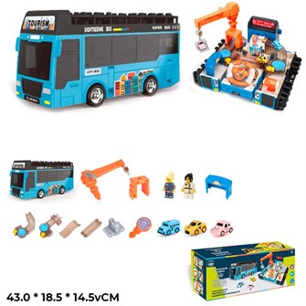 Автотрек 3027A-3ZYA интерактивная игрушка 3 в 1 в кор. 429-804