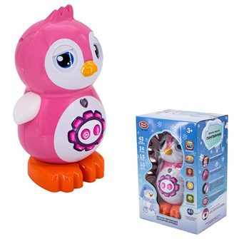 Игрушка на батарейках 7498 Пингвин рассказывает стихи,диктофон, 329-020