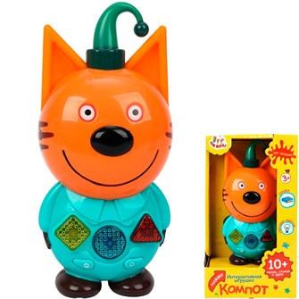 Игрушка на батарейках  Сказочник Компот 10+ песен,стихов,фраз Три Кота HT1072-WOD 431-218