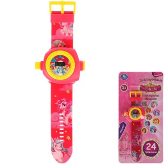 {{photo.Alt || photo.Description || 'Игрушка на батарейках Часы Единороги с проекцией B1266129-R26'}}