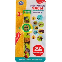 Игрушка на батарейках Часы с проектором ДИНОЗАВРЫ 24 кадра B1266129-R24 429-851