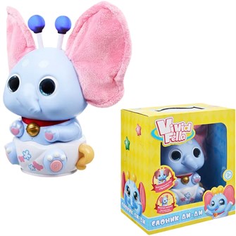 Игрушка на батарейках интерактивная Vivid Fella Слоник ДИ-ДИ SF82403A 431-358