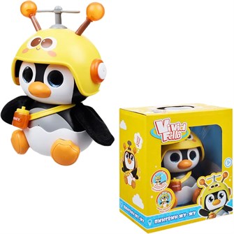Игрушка на батарейках интерактивная Vivid Fella Пингвин ЖУ-ЖУ SF82310A 431-357