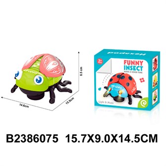 Игрушка на батарейках 688-18 Жук в кор. 430-445