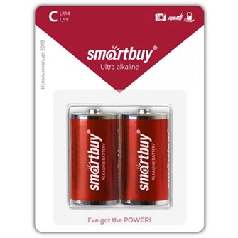 Элемент питания LR 6 SmartBuy 2xBL / цена за упаковку / 430-032