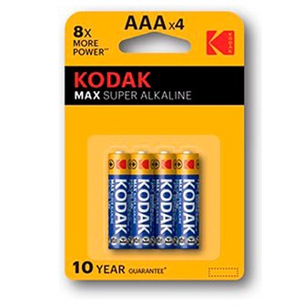 Элемент питания K3A-4 Kodak Max (4шт)  4xBL LR 3  /цена за упак/ 429-782