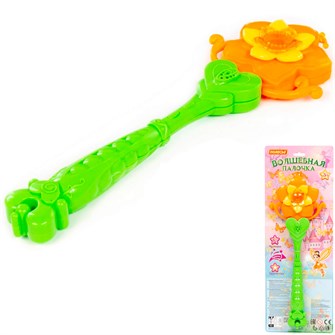 {{photo.Alt || photo.Description || 'Волшебная палочка Цветочек со светом и звуком жёлто-оранжевая 86840 П-Е /12/'}}