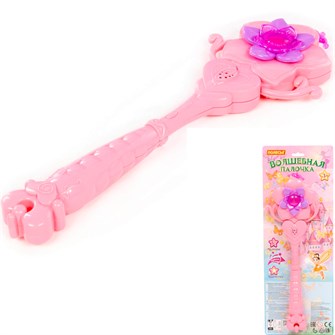 {{photo.Alt || photo.Description || 'Волшебная палочка Цветочек со светом и звуком розово-сиреневая 86819 П-Е /12/'}}