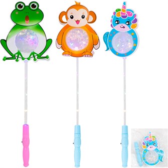 {{photo.Alt || photo.Description || 'Световая палочка Животные (единорог, обезьяна и лягушка) FG231017386C на батарейках'}}