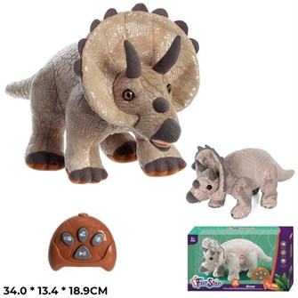 Динозавр на радиоуправлении 861Т Fur Star свет, звук в кор. 429-840