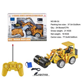 Спецтехника на радиоуправлении 66-31 Каток в коробке 427-306