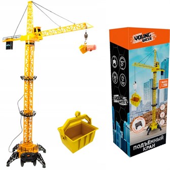 Спецтехника на дистанционном управлении 8054ЕYS Кран  в коробке 426-465