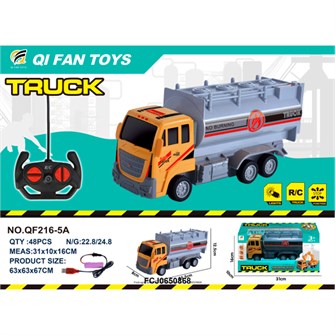 Спецтехника на радиоуправлении QF216-5A Автоцистерна в кор. 126-942