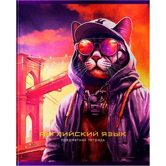 Тетрадь 48 л. клетка предмет BG 