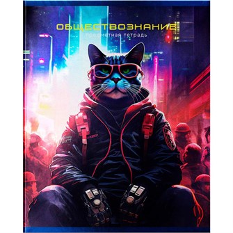 Тетрадь 48 л. клетка предмет BG 