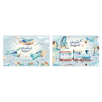 Альбом для рисования 24 л. А4 Поедем- полетим! 047873 890-319