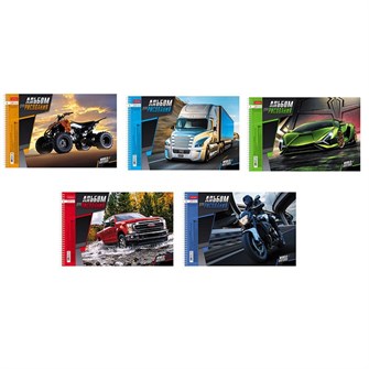 Альбом для рисования 24 л. А4 Мир моторов 062435 Hatber 692-817