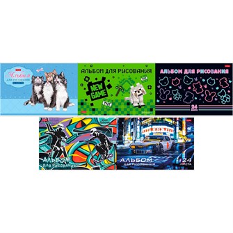 {{photo.Alt || photo.Description || 'Альбом для рисования 24 л. А4 Выпуск №3 24А4В Hatber'}}