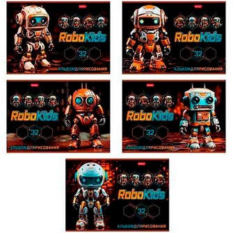 {{photo.Alt || photo.Description || 'Альбом для рисования 32 л. А4 Робо 32А4В Hatber'}}