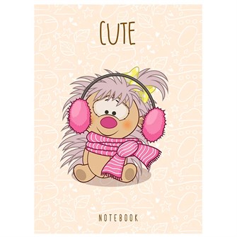 Записная книжка 32 л. А6 с Movie эффектом Крутой ежик С6261-04 889-041