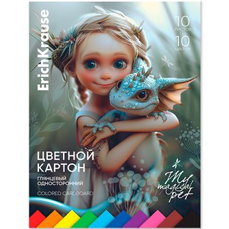 {{photo.Alt || photo.Description || 'Картон цветной 10 л. 10 цв. А4 Magic Pet 63625 ErichKrause'}}