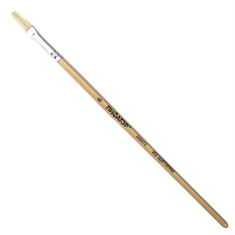 Кисть Щетина №6 плоская 200872 Пифагор 910-407