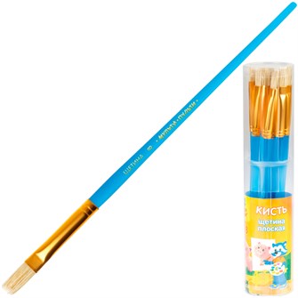 Кисть щетина №8 плоская BS_42452 Мульти-Пульти 909-107