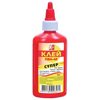 Клей ПВА-М 85 гр. Супер 18С 1189-08 /ЛУЧ/ 492-118