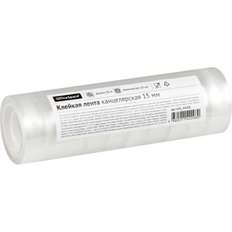 {{photo.Alt || photo.Description || 'Клейкая лента 15мм*20м, OfficeSpace прозрачная 335161'}}