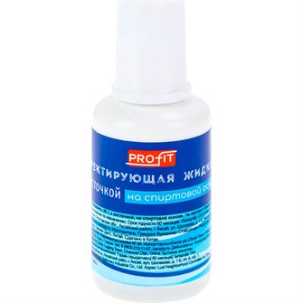 Корректирующая жидкость 20гр, с кисточкой КЖ-3814 998-004