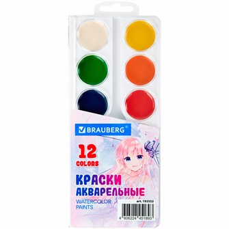 {{photo.Alt || photo.Description || 'Акварель 12 цв. медовые Аниме 192552 Brauberg'}}