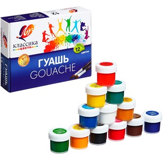 {{photo.Alt || photo.Description || 'Гуашь 12 цв/ Классика 19С1277-08 /ЛУЧ/'}}