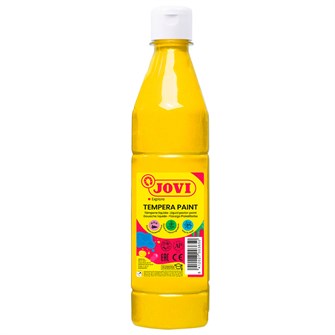 Гуашь JOVI, с повышенным содержанием пигмента, желтая, 500 мл. 342811 889-023